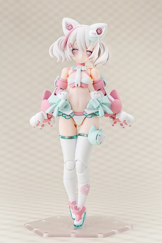 Megami Device Maqueta Plastic Model Kit 1/1 Puni Mofu Shiro Mao 14 cm