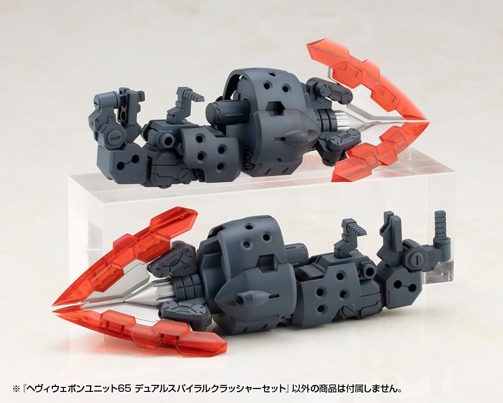 Kotobukiya M.S.G. Accesorios Heavy Weapon Unit 65 Dual Spiral Crusher Set