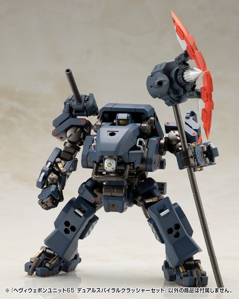 Kotobukiya M.S.G. Accesorios Heavy Weapon Unit 65 Dual Spiral Crusher Set