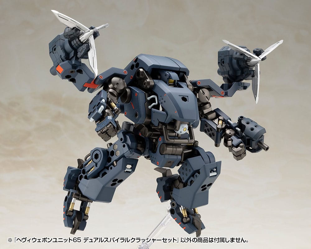 Kotobukiya M.S.G. Accesorios Heavy Weapon Unit 65 Dual Spiral Crusher Set