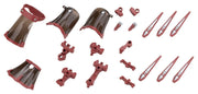 Kotobukiya M.S.G. Accesorios para Maquetas Plastic Model Kit Mission Cloak Deep Red Ver. 4 cm
