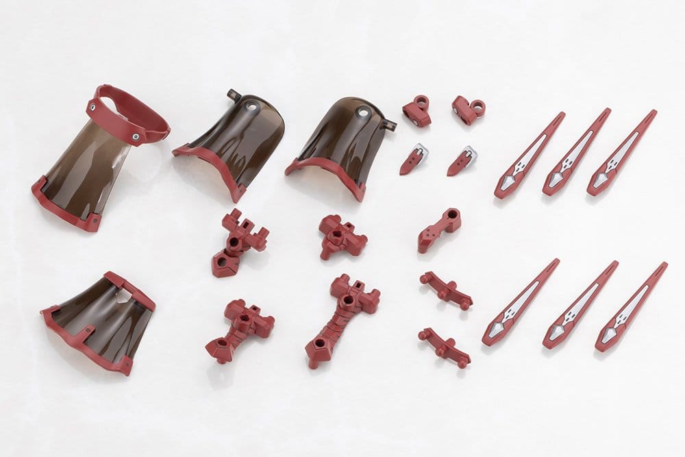 Kotobukiya M.S.G. Accesorios para Maquetas Plastic Model Kit Mission Cloak Deep Red Ver. 4 cm