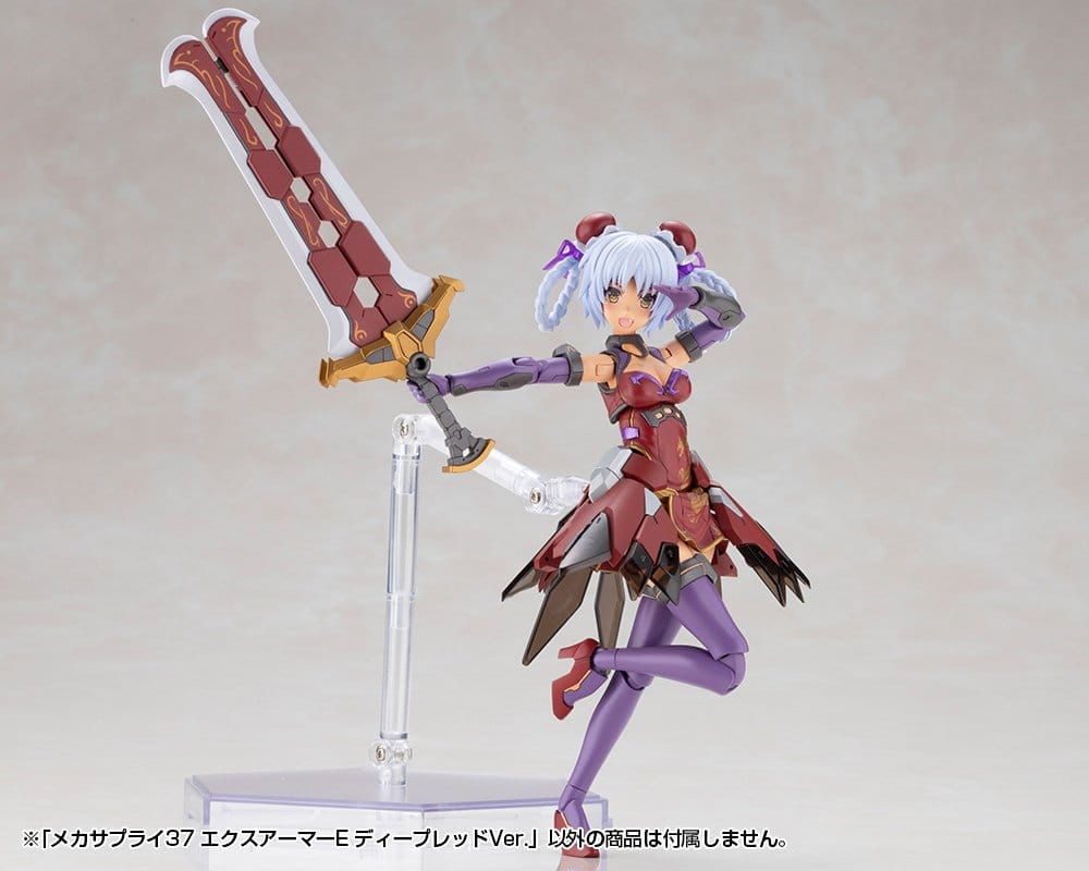 Kotobukiya M.S.G. Accesorios para Maquetas Plastic Model Kit Expansion Armor Type E Deep Red Ver. 6 cm