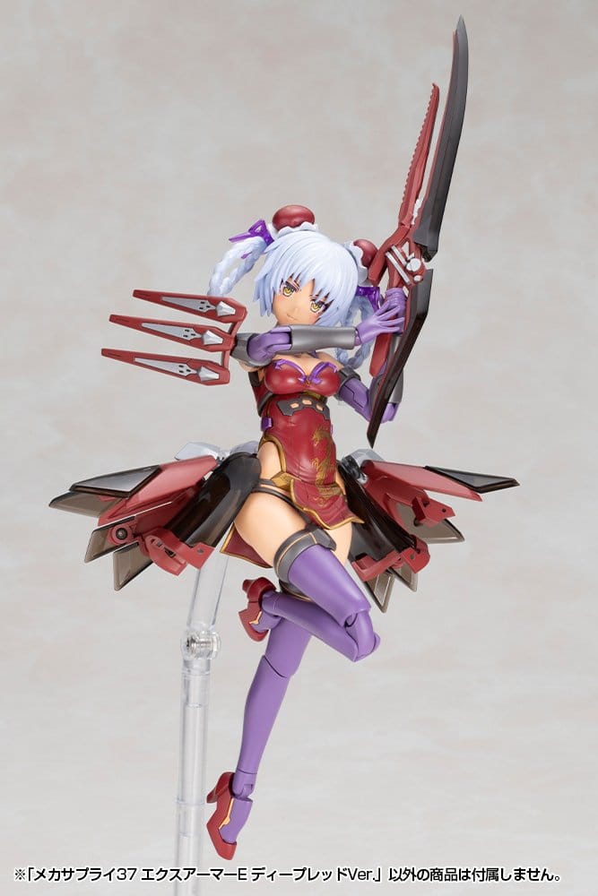 Kotobukiya M.S.G. Accesorios para Maquetas Plastic Model Kit Expansion Armor Type E Deep Red Ver. 6 cm