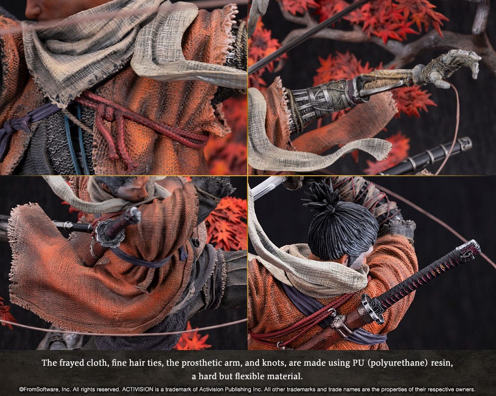 Sekiro: Shadows Die Twice Estatua PVC 1/7 Wolf 42 cm