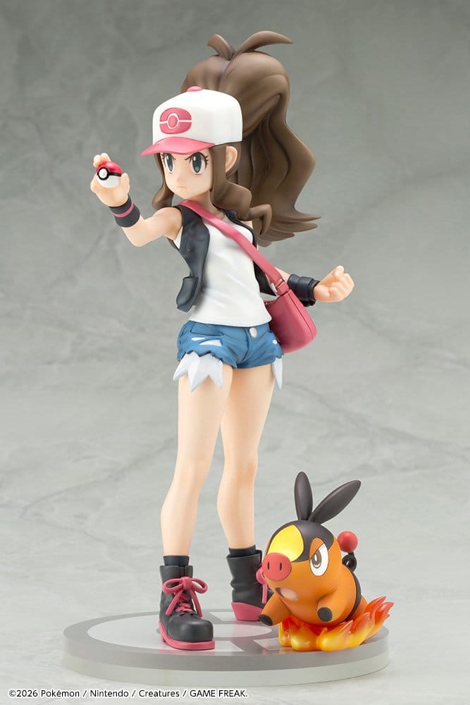 Pokémon Figura PVC 1/8 Hilda with Tepig Artfx J 21 cm