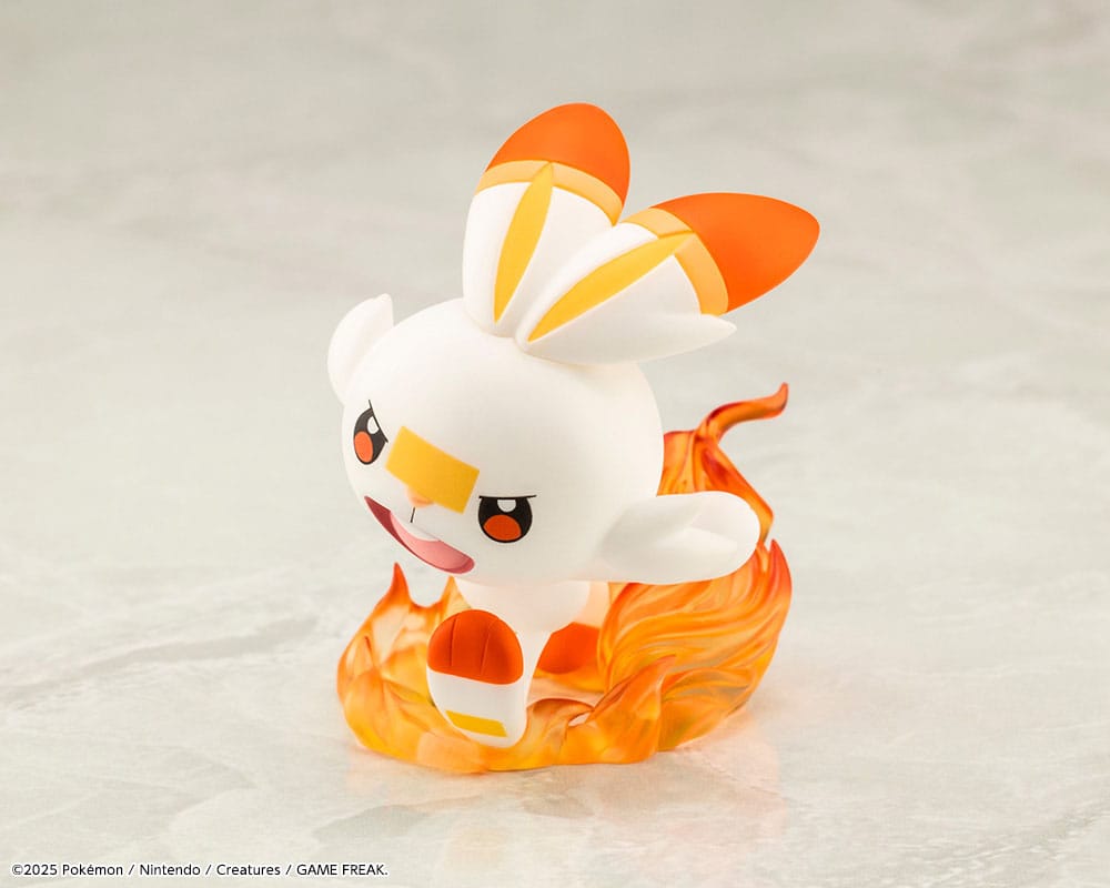 Pokémon Estatua ARTFXJ PVC 1/8 Victor & Scorbunny 21 cm