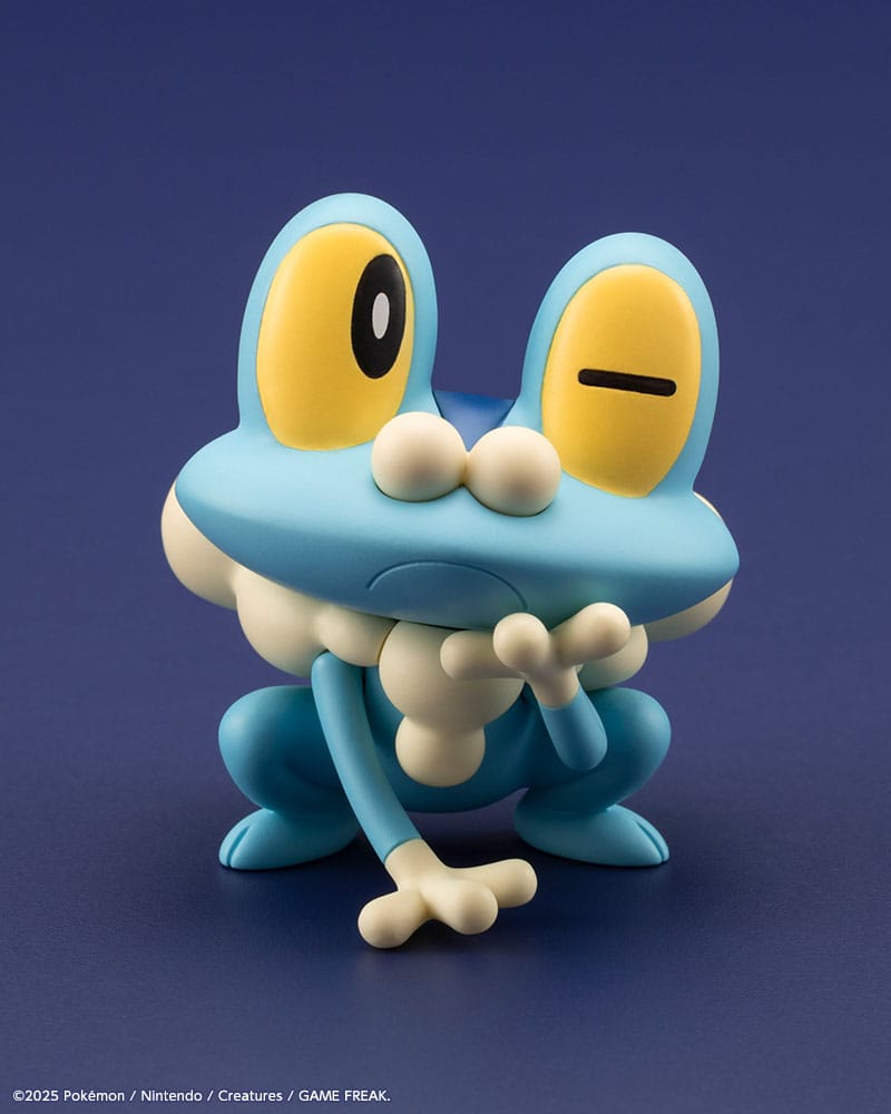 Pokémon Estatua ARTFXJ PVC 1/8 Kalm & Froakie 20 cm