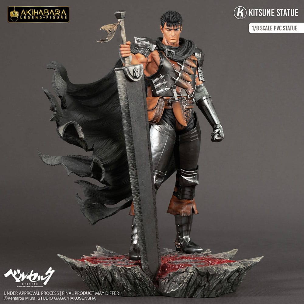 Berserk Estatua PVC Akihabara Legend Figure 1/8 Guts 30 cm Frikytopia