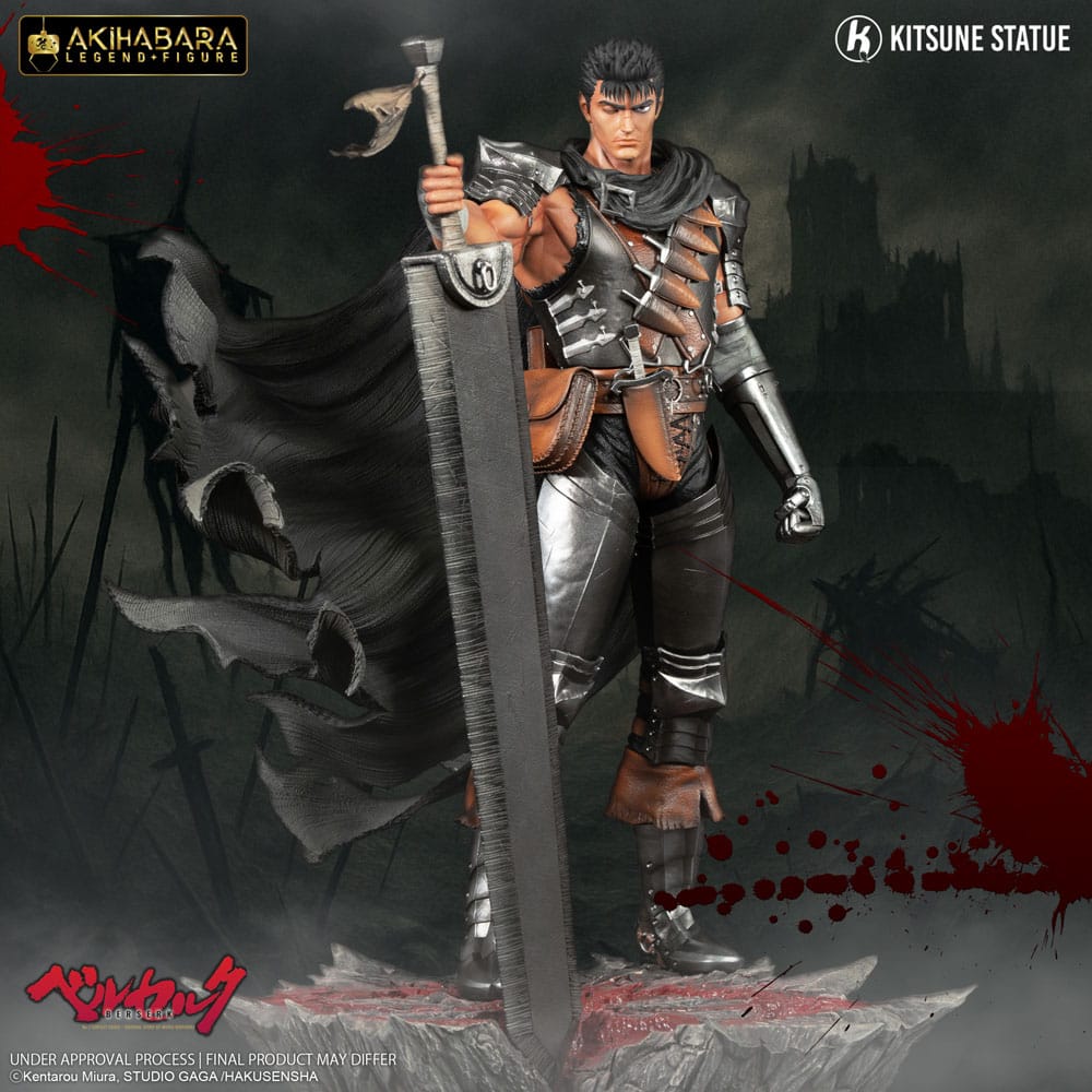 Berserk Estatua PVC Akihabara Legend Figure 1/8 Guts 30 cm