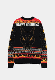 Pokémon Sudadera navideña Charizard Talla L