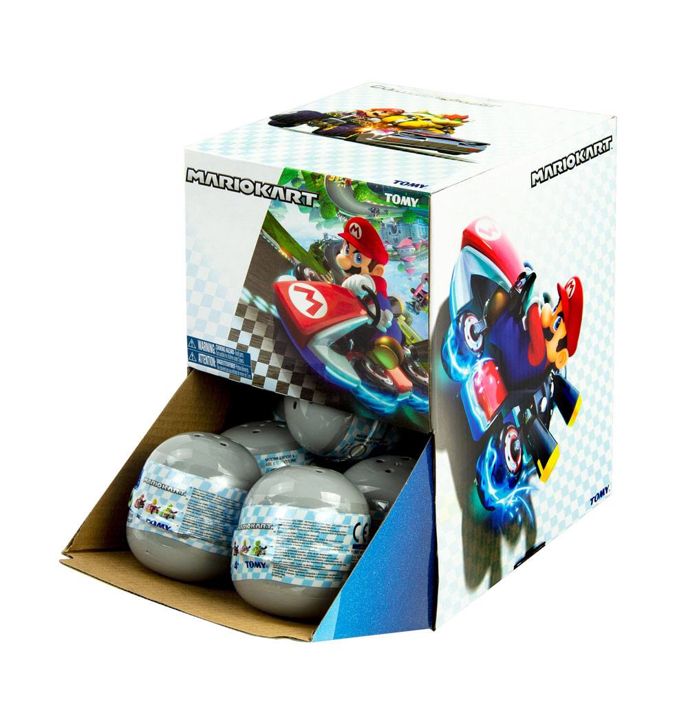 Mario Kart Coches de Cuerda Mystery Pack Expositor (12)
