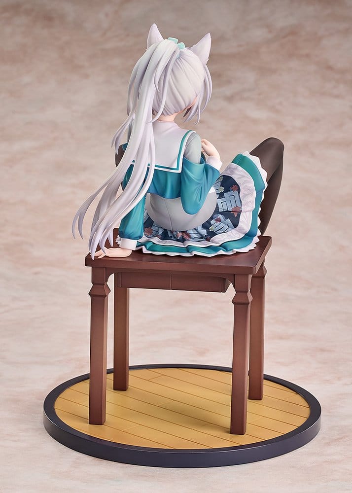 Senren*Banka Figura PVC 1/7 Yoshino Tomotake Animal Ears School Uniform Ver. 21 cm