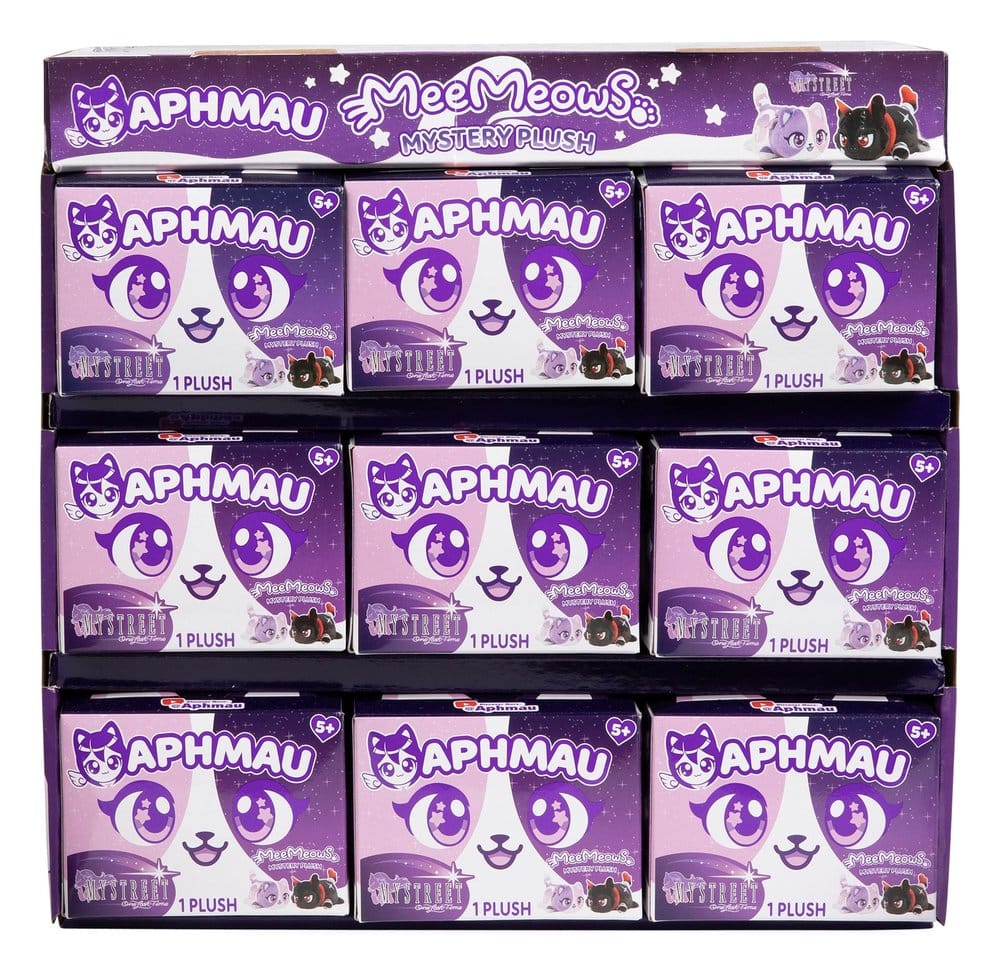 Aphmau Peluche My Street Mystery Meemeow 15 cm Blind Box Display (9) Frikytopia
