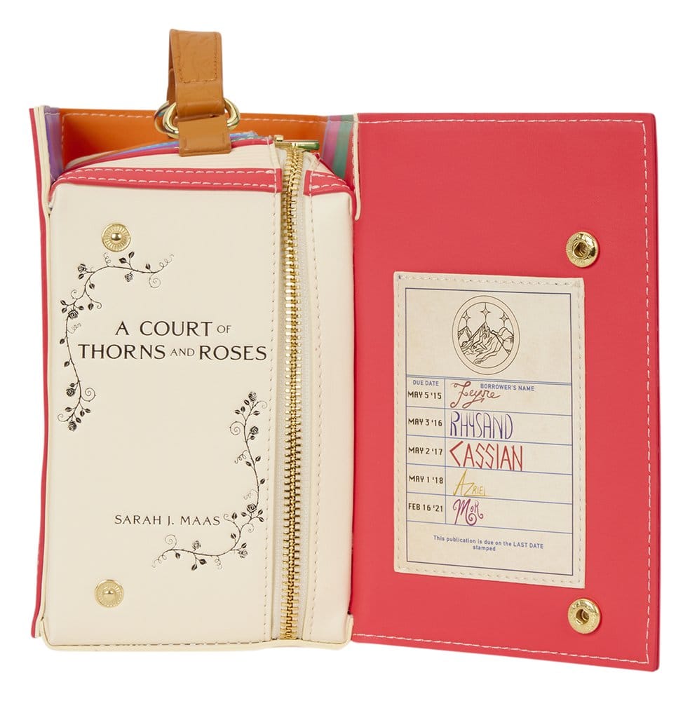Una corte de rosas y espinas by Loungefly Bolso Bandolera Serie de Libros