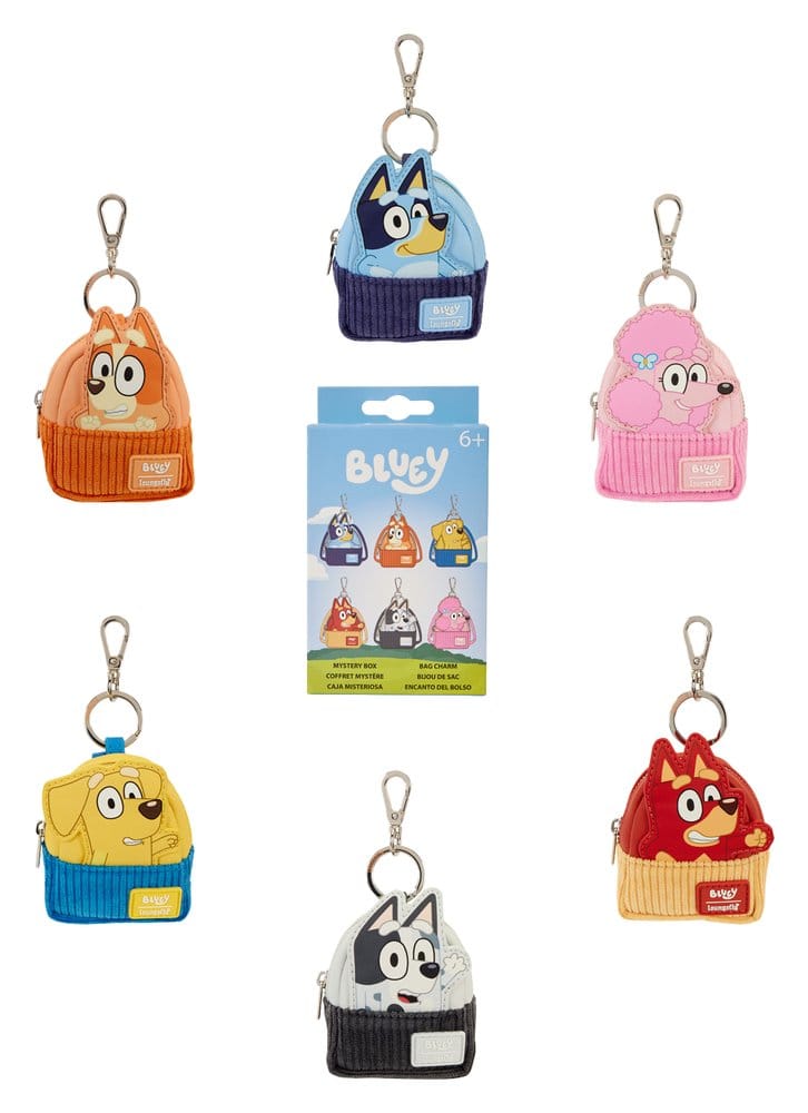 Bluey by Loungefly Llavero Blind Box Mini Backpack Surtido (15) Frikytopia
