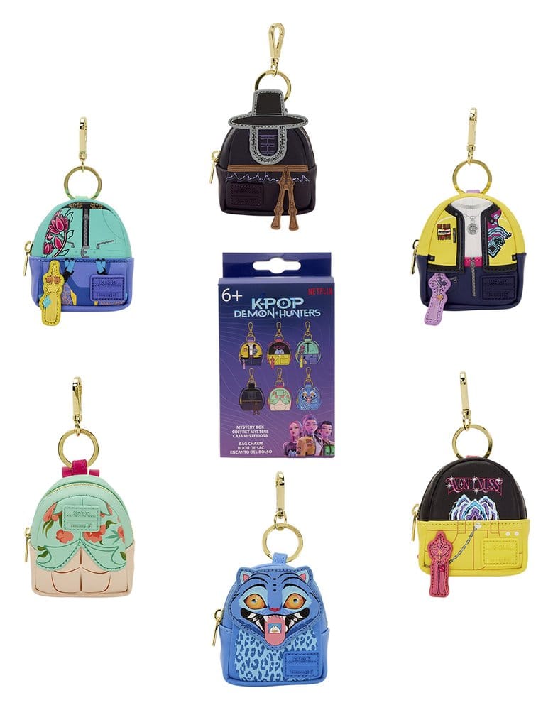 KPop Demon Hunters by Loungefly encantos del bolso Mystery Box Expositor (15) Frikytopia