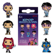 KPop Demon Hunters by Loungefly Chapas esmaltadas Blind Expositor (12)
