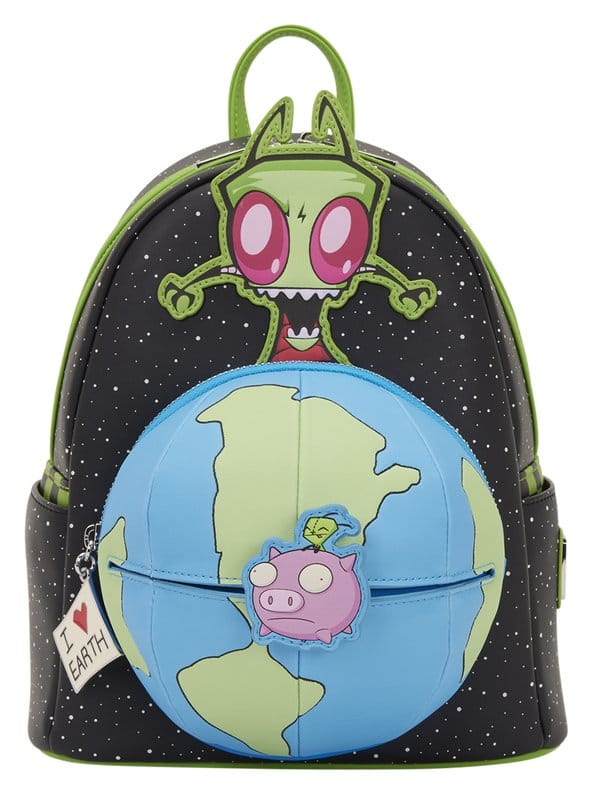 Nickelodeon by Loungefly Mochila Mini Invader Zim Glow Frikytopia