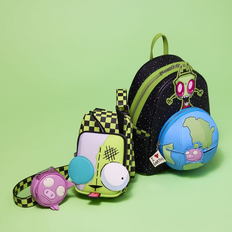 Nickelodeon by Loungefly Mochila Mini Invader Zim Glow