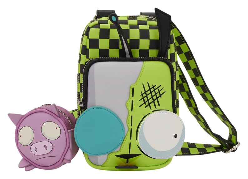 Nickelodeon by Loungefly Bandolera Invader Zim Gir Cellphone Frikytopia