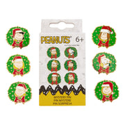 Peanuts by Loungefly Chapas esmaltadas Blind Box Snoopy and Friends Holiday Surtido (12)