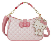 Sanrio by Loungefly Bandolera Con asa con cuentas y colgante para bolso Hello Kitty acolchado