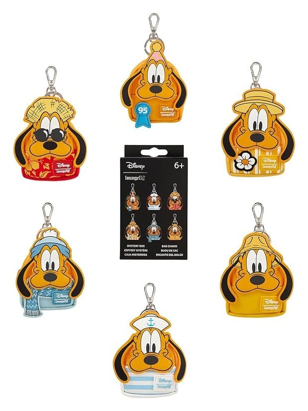 Disney by Loungefly Llavero Blind Box Pluto 95th Anniversary Mini Backpack Surtido (15) Frikytopia