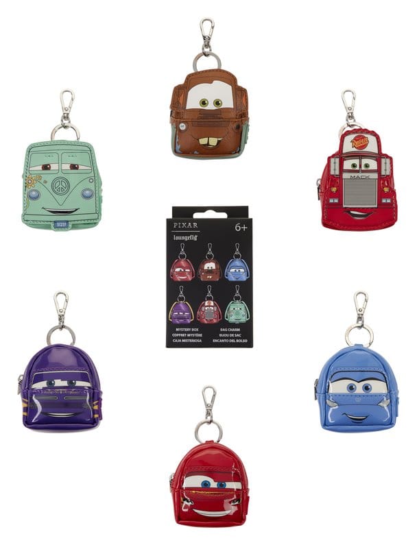Cars by Loungefly Llavero Blind Box 20th Anniversary Mini Backpack Surtido (15)