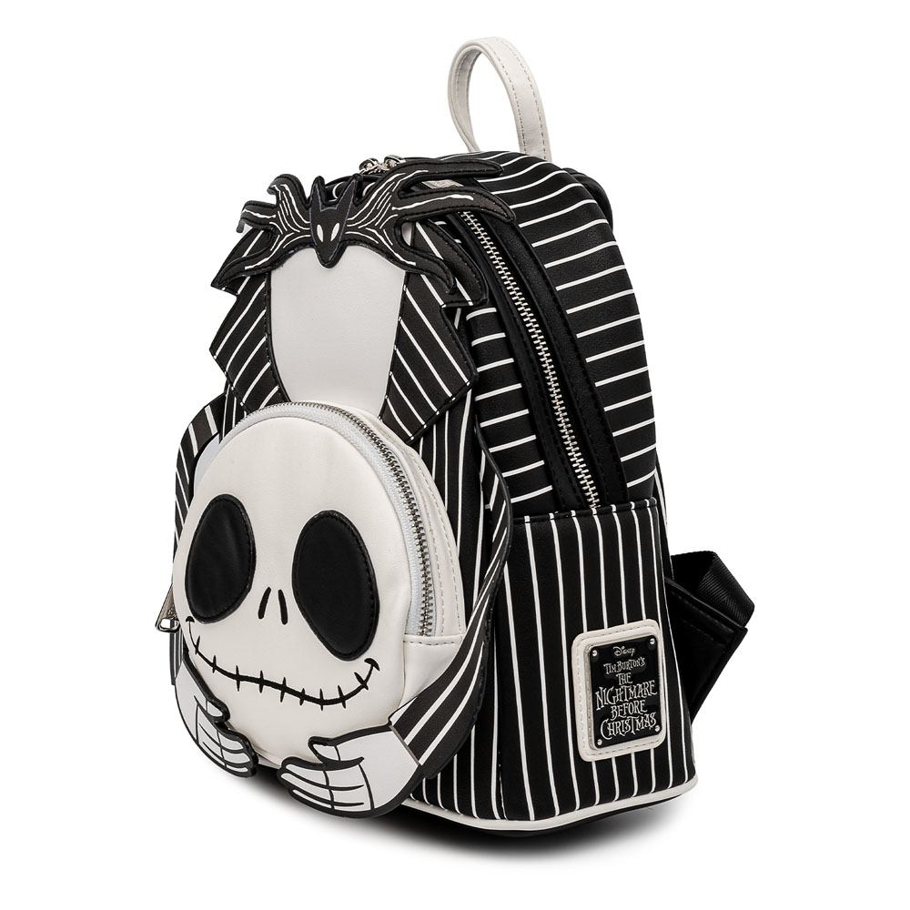 Mochila Jack Skellington Pesadilla Antes de Navidad Disney Loungefly 26 cm