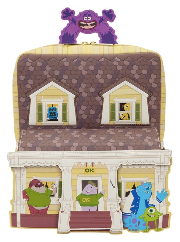 Monsters University Oozma Kappa House Figural Mini Backpack Frikytopia