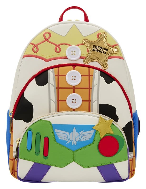 Toy Story 5 Triple Pocket Mid-Size Backpack Frikytopia