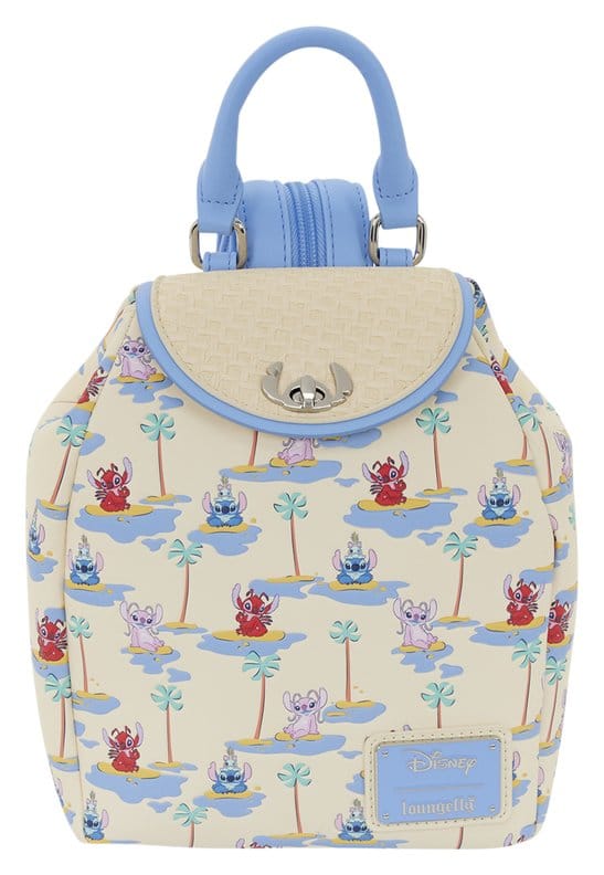 Lilo & Stitch by Loungefly Mochila Micro Stitch, Angel, & Leroy