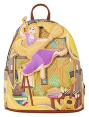 Enredados by Loungefly Mochila Mini Rapunzel Painting