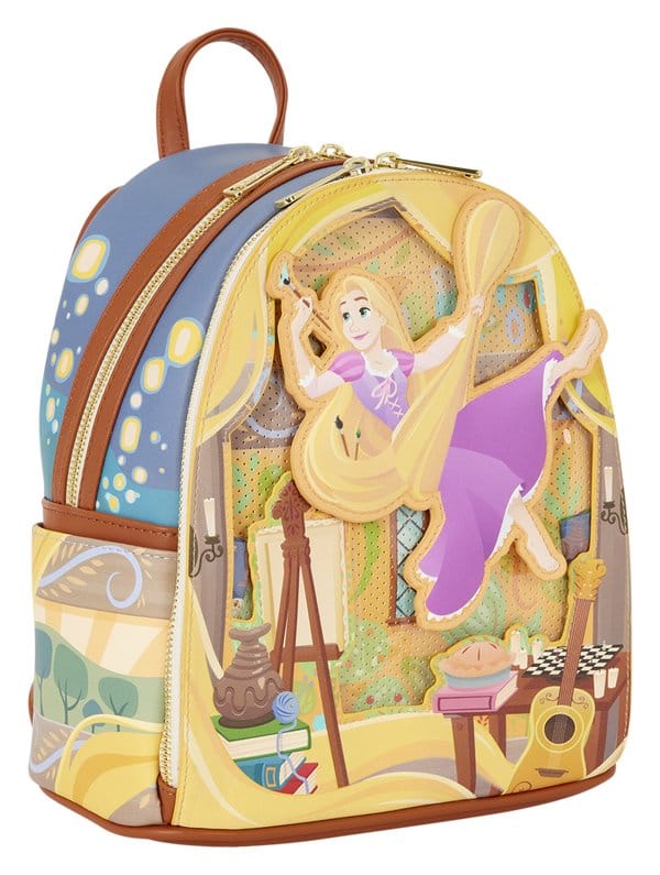 Enredados by Loungefly Mochila Mini Rapunzel Painting