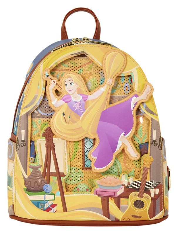 Enredados by Loungefly Mochila Mini Rapunzel Painting