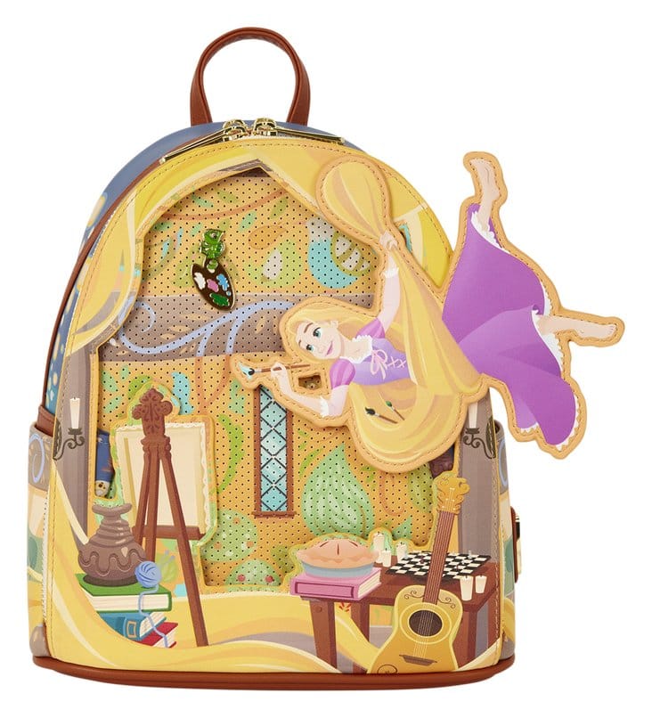 Enredados by Loungefly Mochila Mini Rapunzel Painting