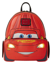 Cars by Loungefly Mini Mochila 20th Anniversary Lightning McQueen Metallic LightUp