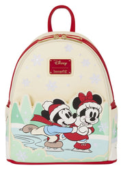 Mickey & Friends by Loungefly Mini Mochila con soporte para diadema Ice Skating