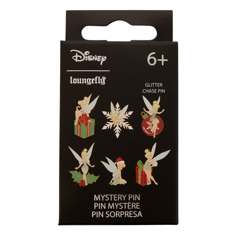 Disney by Loungefly Chapas esmaltadas Blind Box Tinker Bell Holiday Surtido (12)