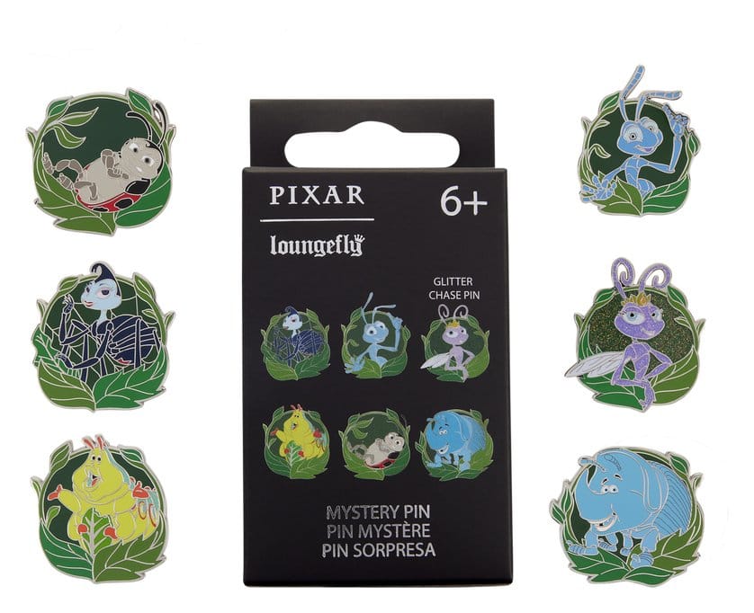 Bichos: Una aventura en miniatura by Loungefly Chapas esmaltadas Blind Expositor (12)
