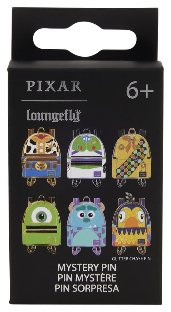 Disney/Pixar by Loungefly Chapas esmaltadas Blind Box Mini Backpack Surtido (12)