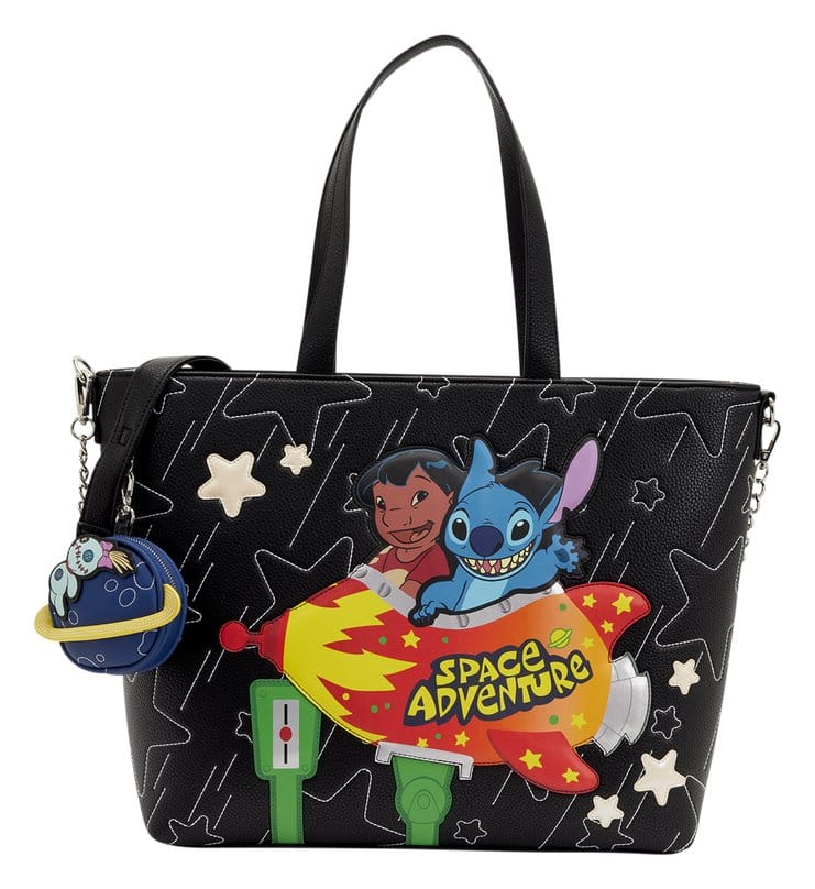 Lilo & Stitch by Loungefly Bolsa Canvas Space Adventure