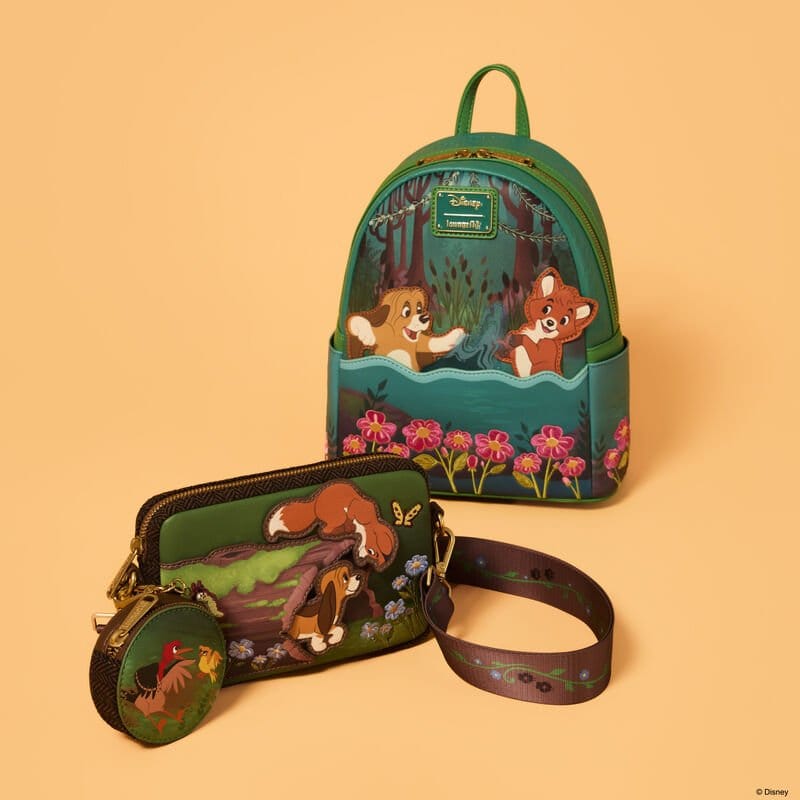 Tod y Toby by Loungefly Bolsa Canvas Tod & Vixey