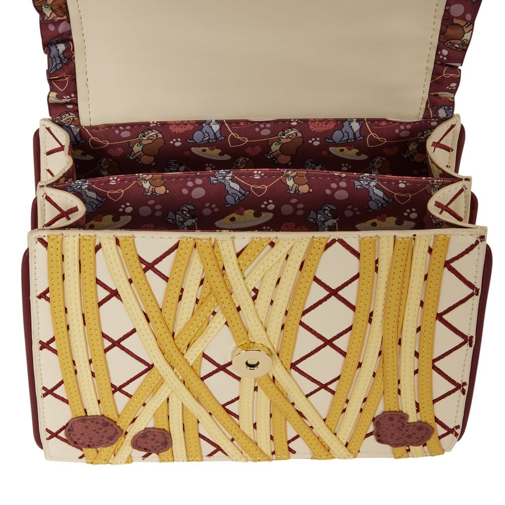 Disney by Loungefly Bandolera Lady & the Tramp Spaghetti Dinner
