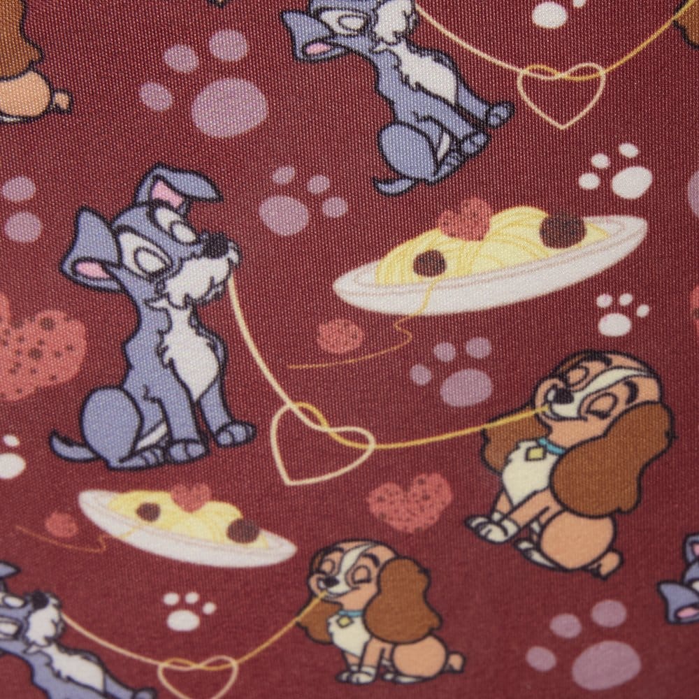 Disney by Loungefly Bandolera Lady & the Tramp Spaghetti Dinner