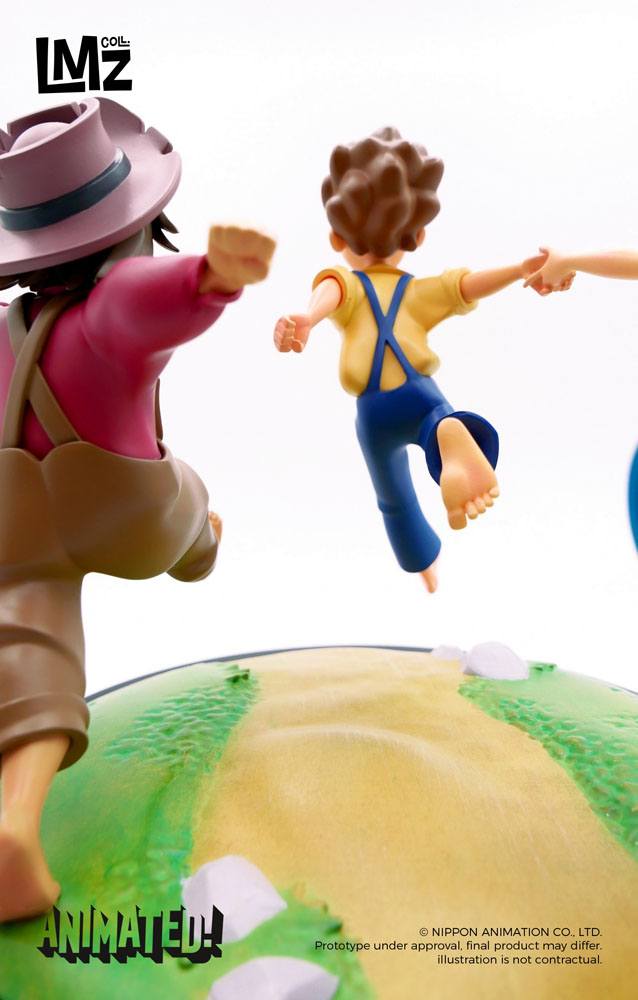 Las Aventuras de Tom Sawyer Estatua Animated! Tom, Huck & Becky 23 cm