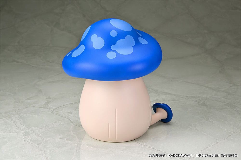 Delicious in Dungeon Figura Soft Vinyl Walking Mushroom Blue 15 cm