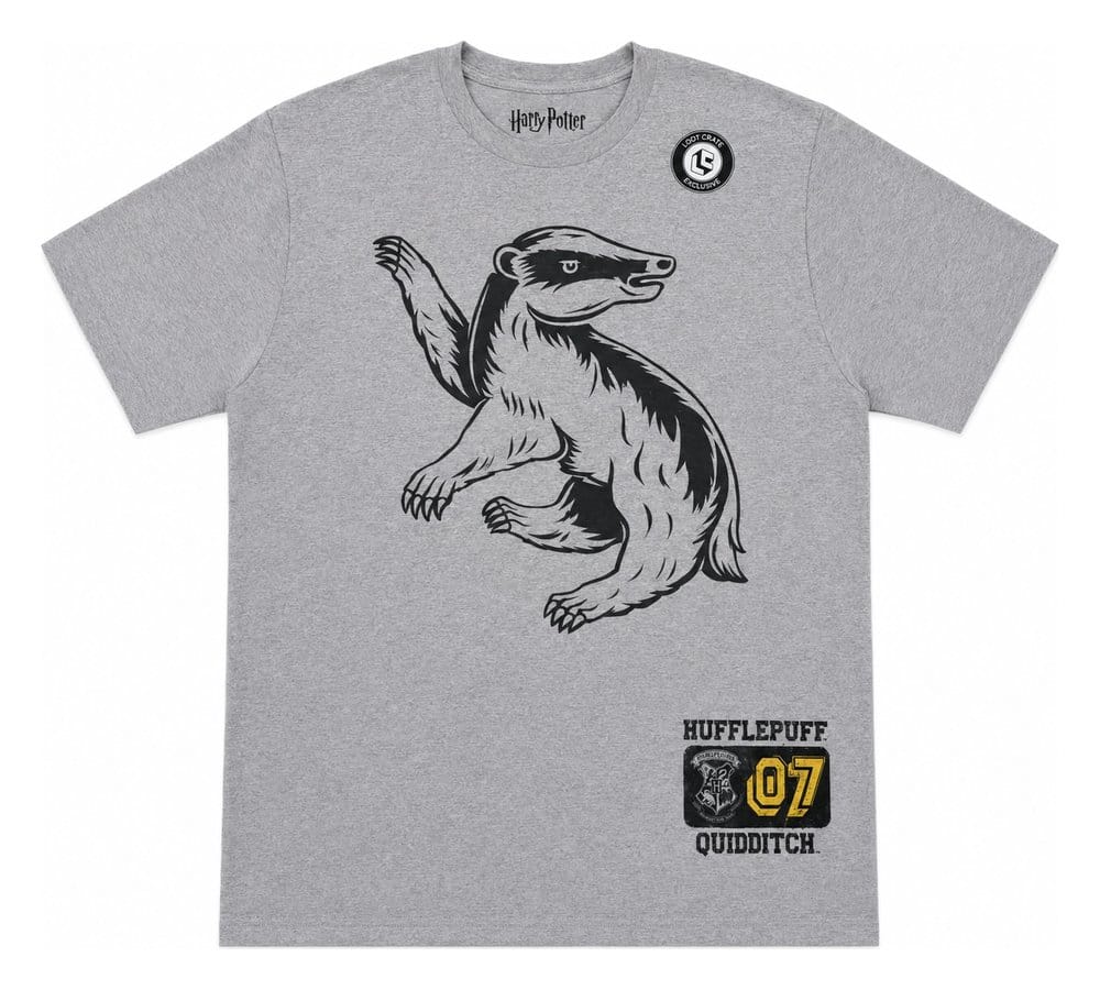 Harry Potter Camiseta Hufflepuff 07 Quidditch Badger Talla XXXL
