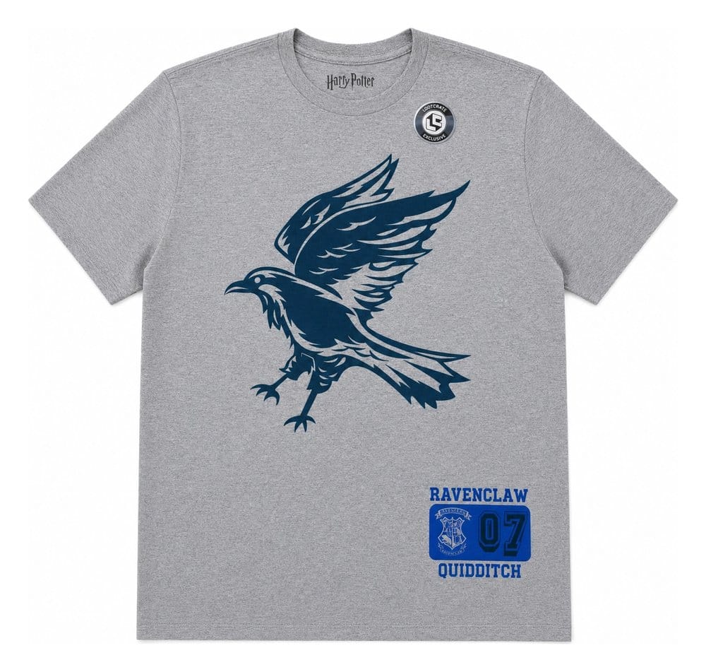 Harry Potter Camiseta Ravenclaw 07 Quidditch Eagle Talla XL Frikytopia